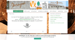 Desktop Screenshot of desaignes.fr